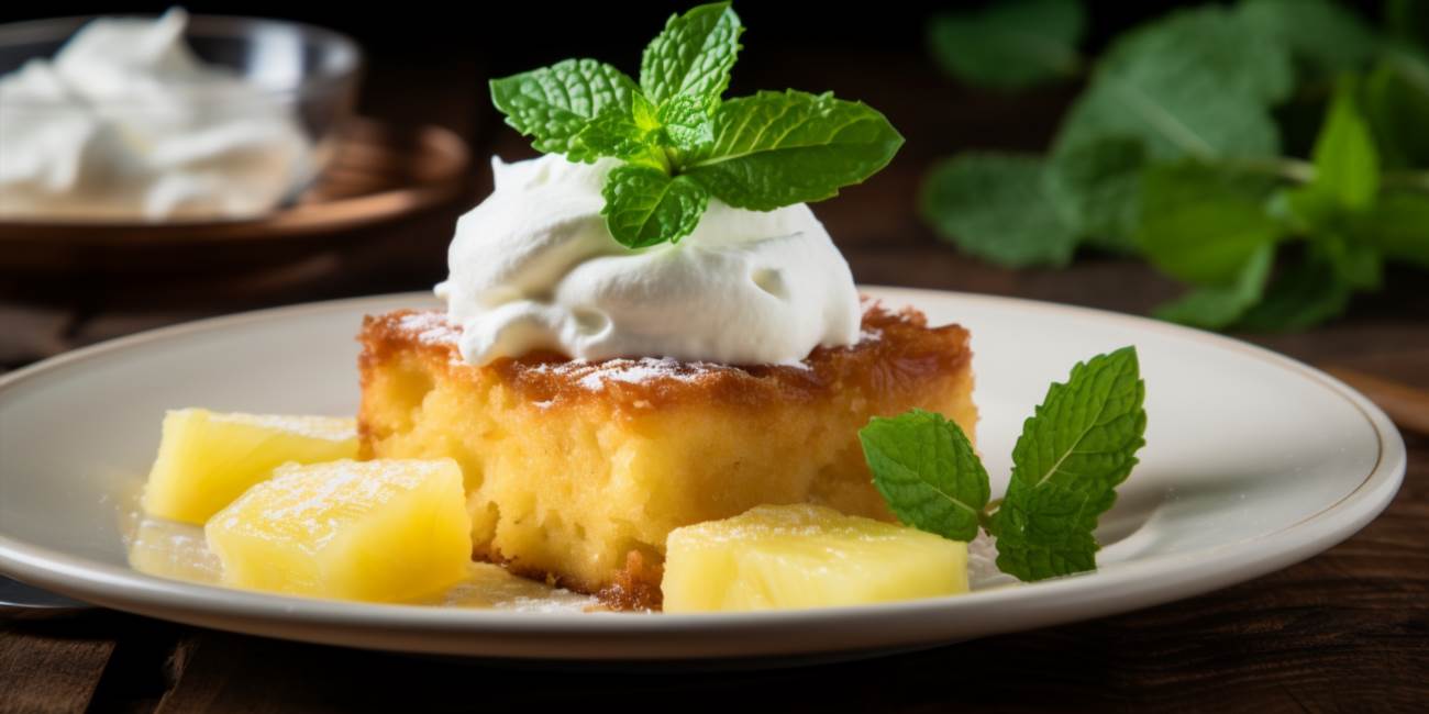 Cum să faci o prăjitură delicioasă cu ananas
